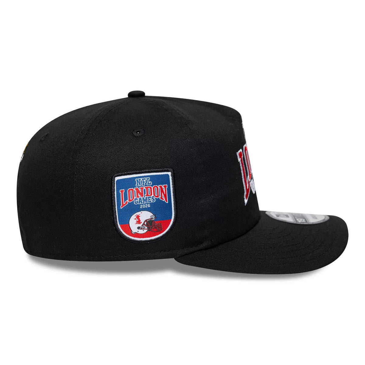 Pictured is this NFL International Series Games 2026 London Jacksonville Jaguars 19TWENTY cap in black. 6