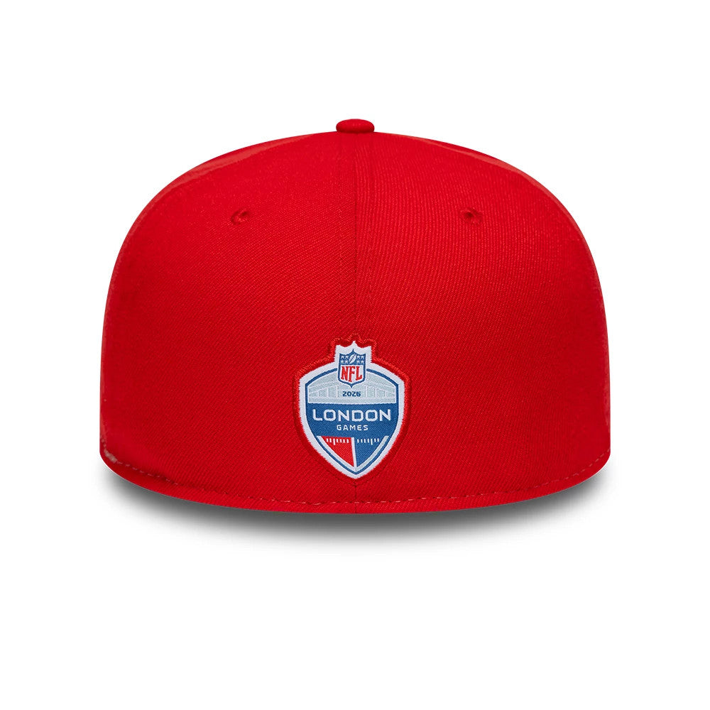 Pictured is this NFL International Games Houston Texans 59FIFTY Fitted cap in navy. 4