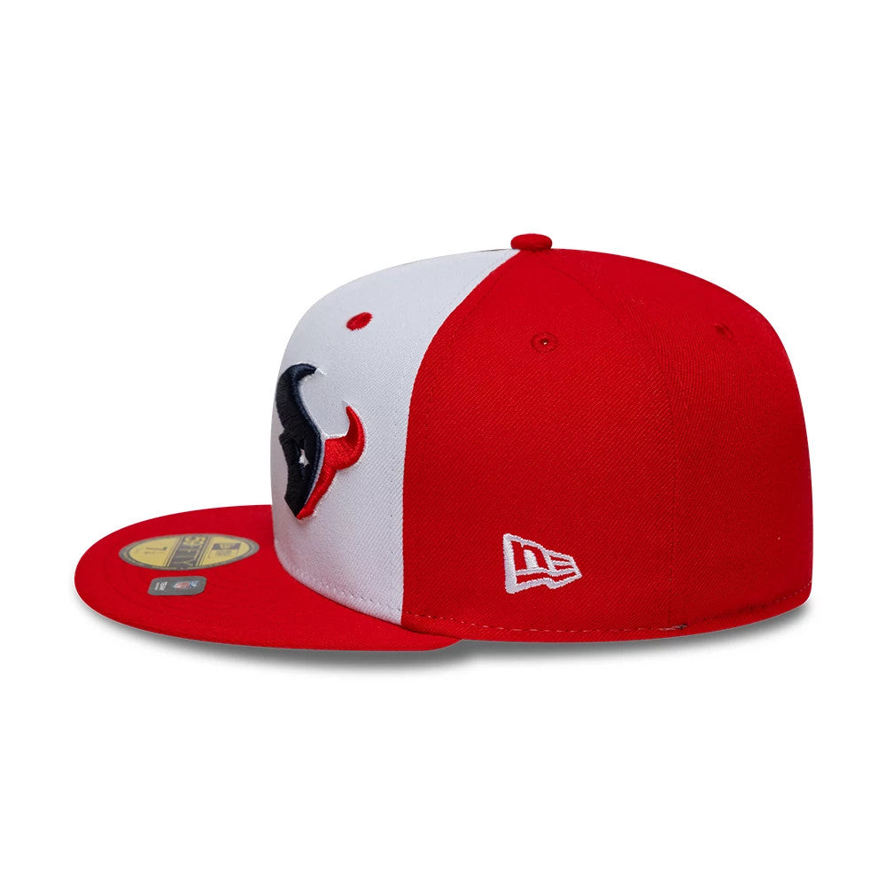 Pictured is this NFL International Games Houston Texans 59FIFTY Fitted cap in navy. 5