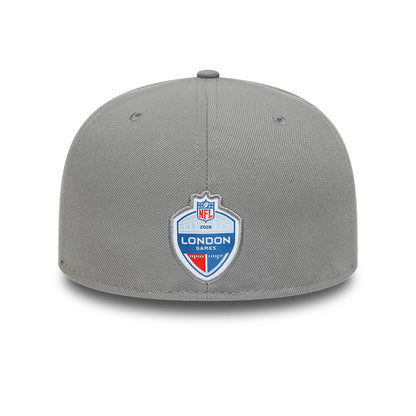 Pictured is this NFL International Games Indianapolis Colts 59FIFTY Fitted cap in grey. 4