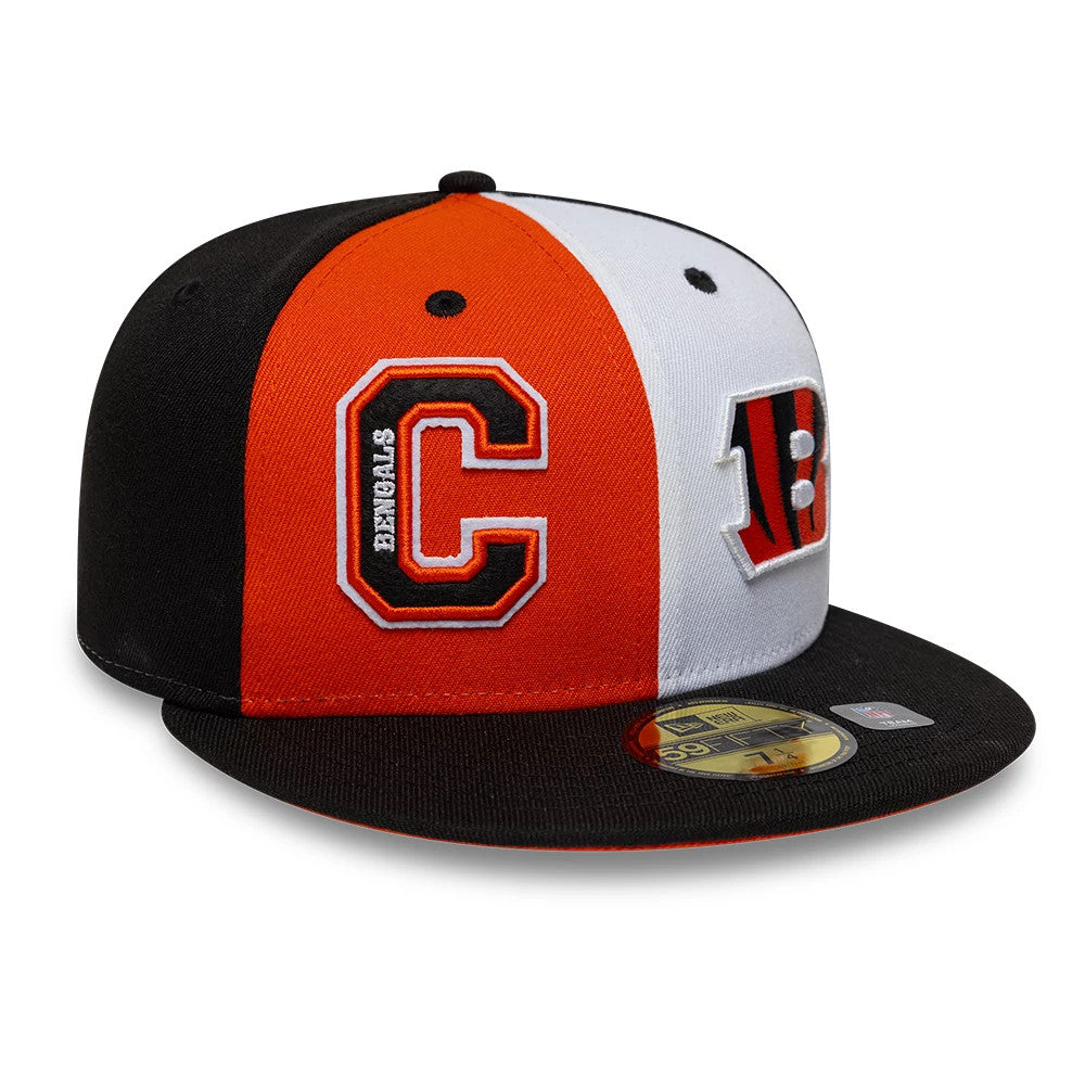 Pictured is this NFL International Games Cincinnati Bengals 59FIFTY Fitted cap in black. 3