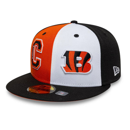 Pictured is this NFL International Games Cincinnati Bengals 59FIFTY Fitted cap in black. 1