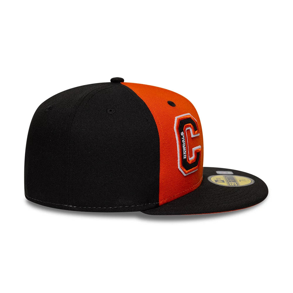 Pictured is this NFL International Games Cincinnati Bengals 59FIFTY Fitted cap in black. 6