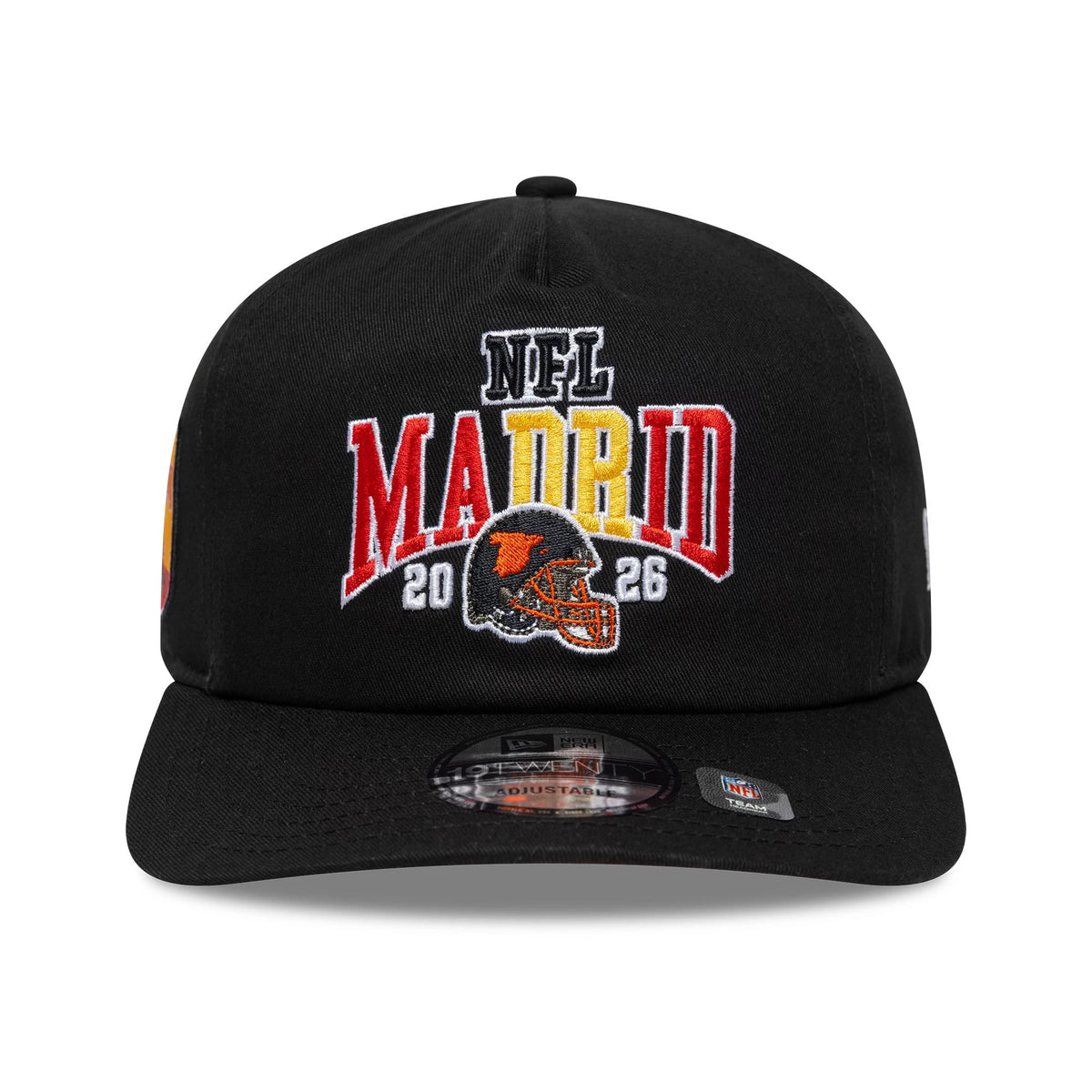 Pictured is this NFL International Series Games 2026 Madrid Cincinnati Bengals 19TWENTY cap in black. 3