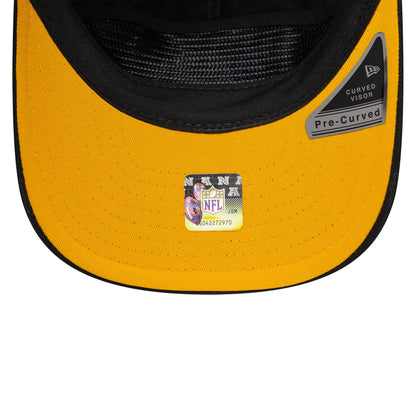Pictured is this NFL International Series Games 2026 Paris Pittsburgh Steelers 19TWENTY cap in black. 2
