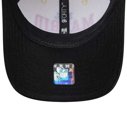 Pictured is this NFL International Games 2026 Madrid Cincinnati Bengals 9FORTY M-Crown cap in white & black. 7