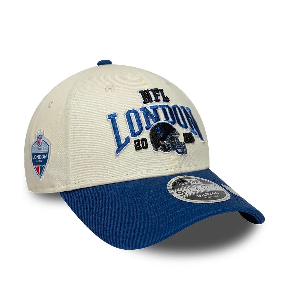NFL ISG 2026 London Indianapolis Colts White & Blue 9FORTY M-Crown