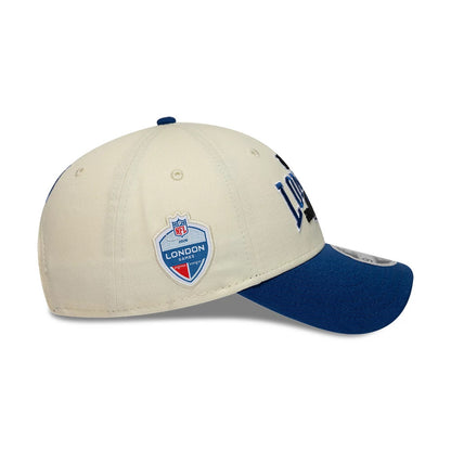 Pictured is this NFL International Games 2026 London Indianapolis Colts 9FORTY M-Crown cap in white & blue. 6