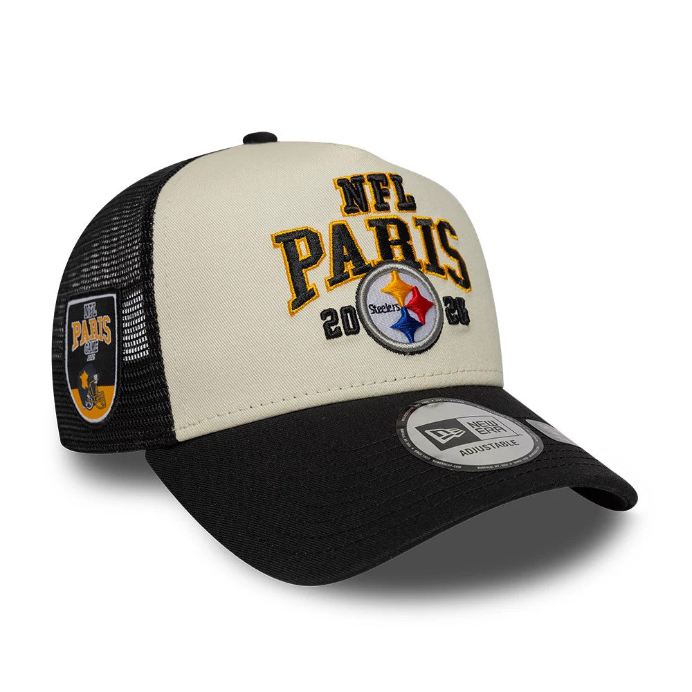 NFL ISG 2026 Paris Pittsburgh Steelers Black 9FORTY A-Frame