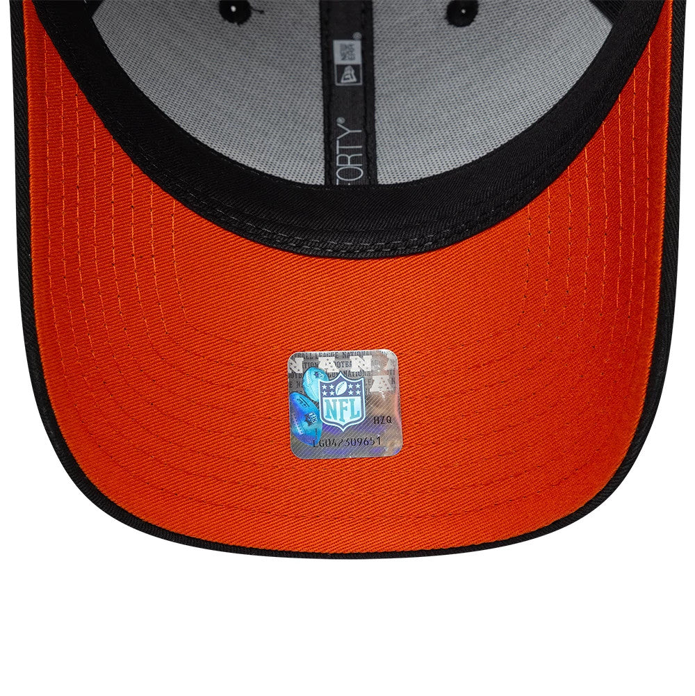 Pictured is this NFL International Games 2026 Madrid Cincinnati Bengals 9FORTY cap in black. 2