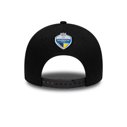 Pictured is this NFL International Series Games 2026 Munich New England Patriots 9FORTY cap in black. 6