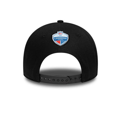 Pictured is this NFL International Series Games 2026 London Philadelphia Eagles 9FORTY cap in black. 5