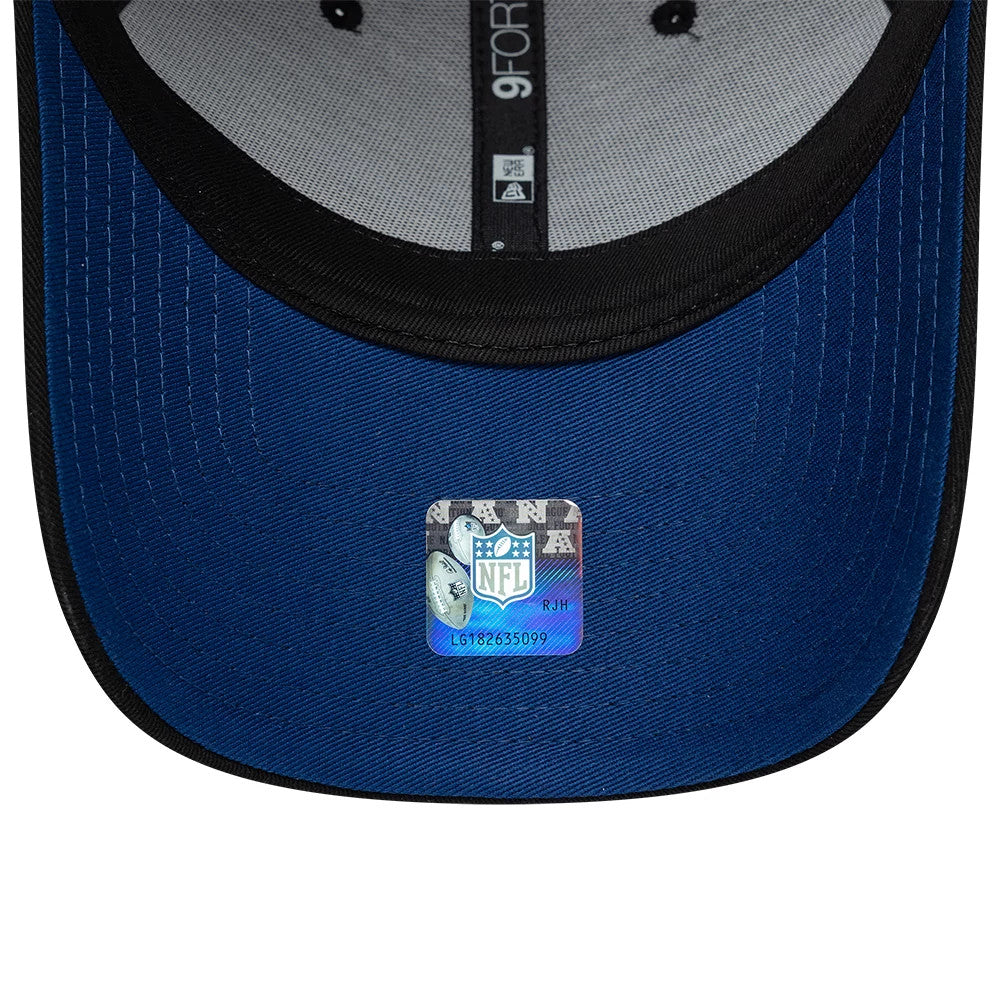 Pictured is this NFL International Games 2026 London Indianapolis Colts 9FORTY cap in black. 2