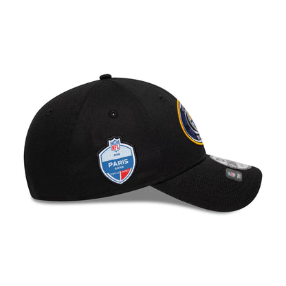 Pictured is this NFL International Series Games 2026 Paris Pittsburgh Steelers 9FORTY cap in black. 4