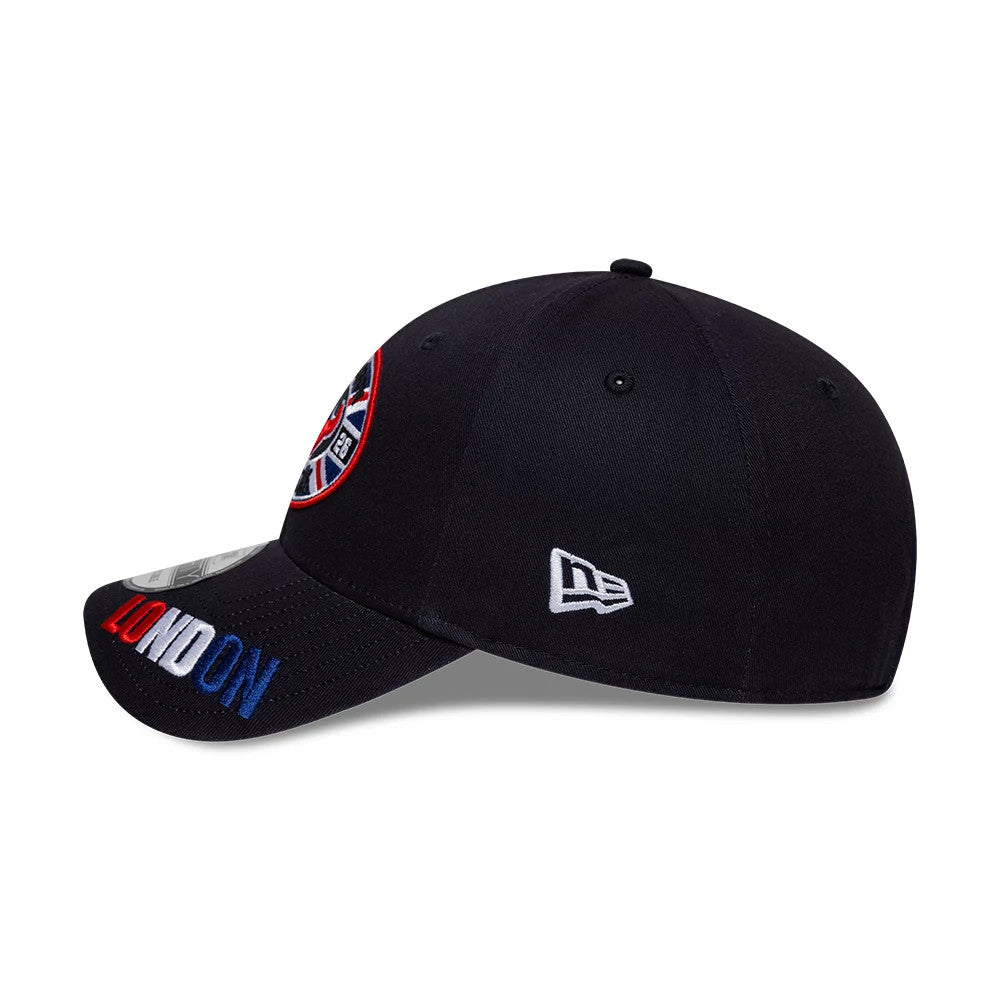Pictured is this NFL International Games 2026 London Houston Texans 9FORTY cap in navy. 4