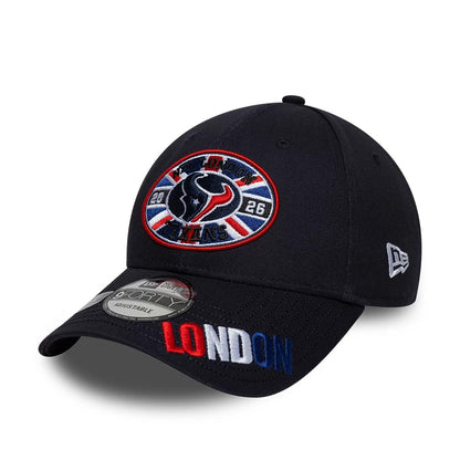 Pictured is this NFL International Series Games 2026 London Houston Texans 9FORTY cap in navy. 3