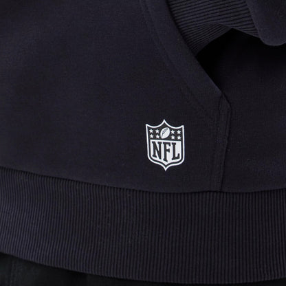 The model is wearing this NFL International Series Games 2026 Houston Texans Pullover Hoodie in navy. 4