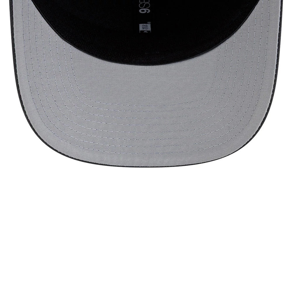 Pictured is this Tampa Bay Rays MLB American League Championship Series 2026 9SEVENTY Stretch Snap Adjustable cap in charcoal. 2