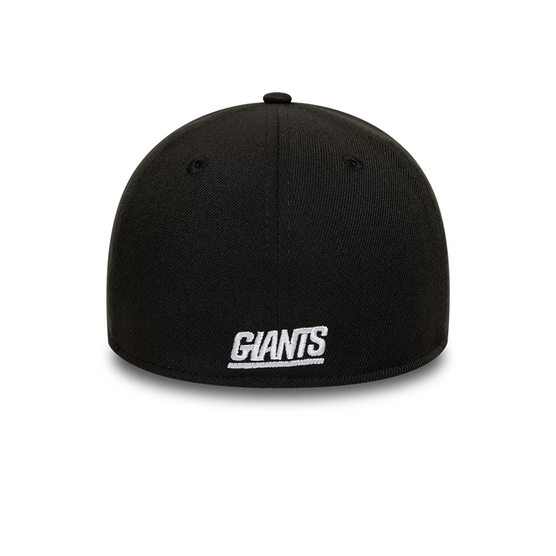 This is a New York Giants NFL Black 39THIRTY Stretch Fit Cap 6