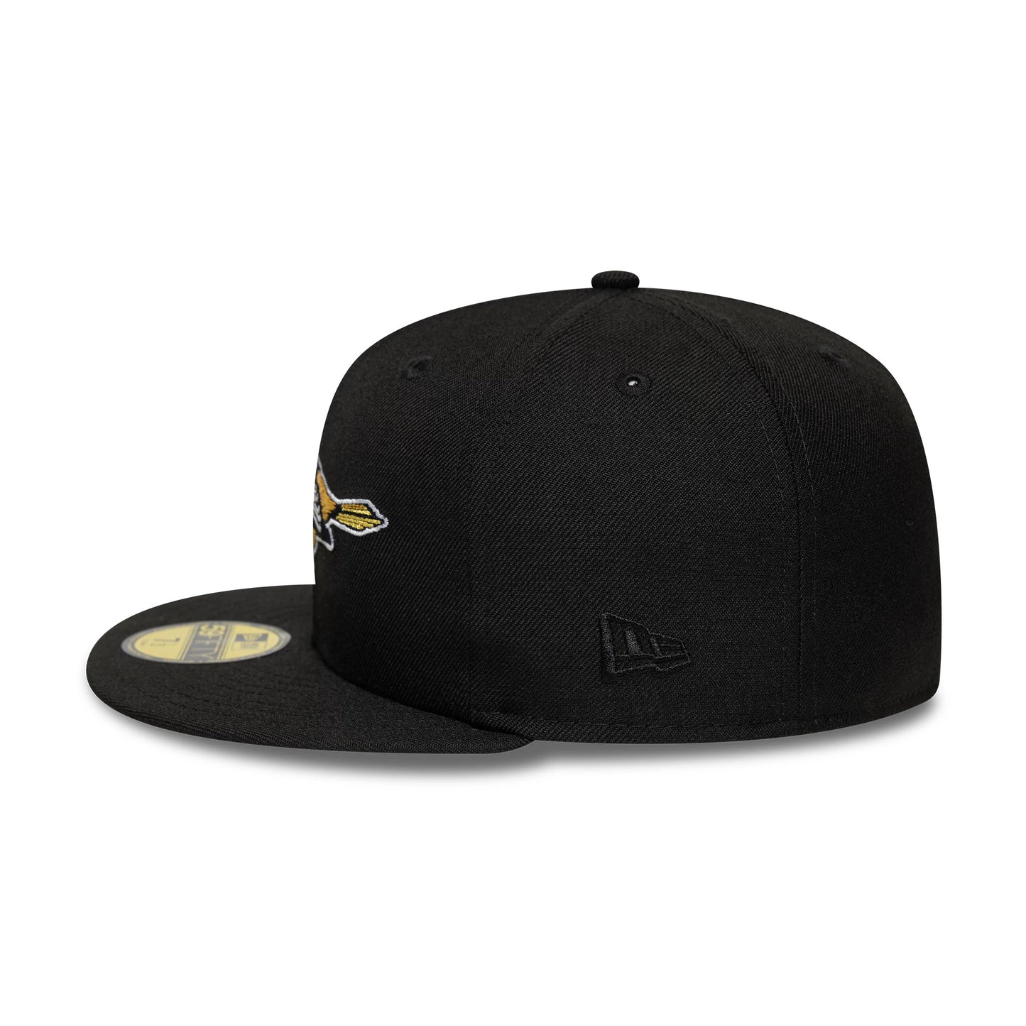 This is a Baltimore Orioles MLB Black 59FIFTY Fitted Cap 6