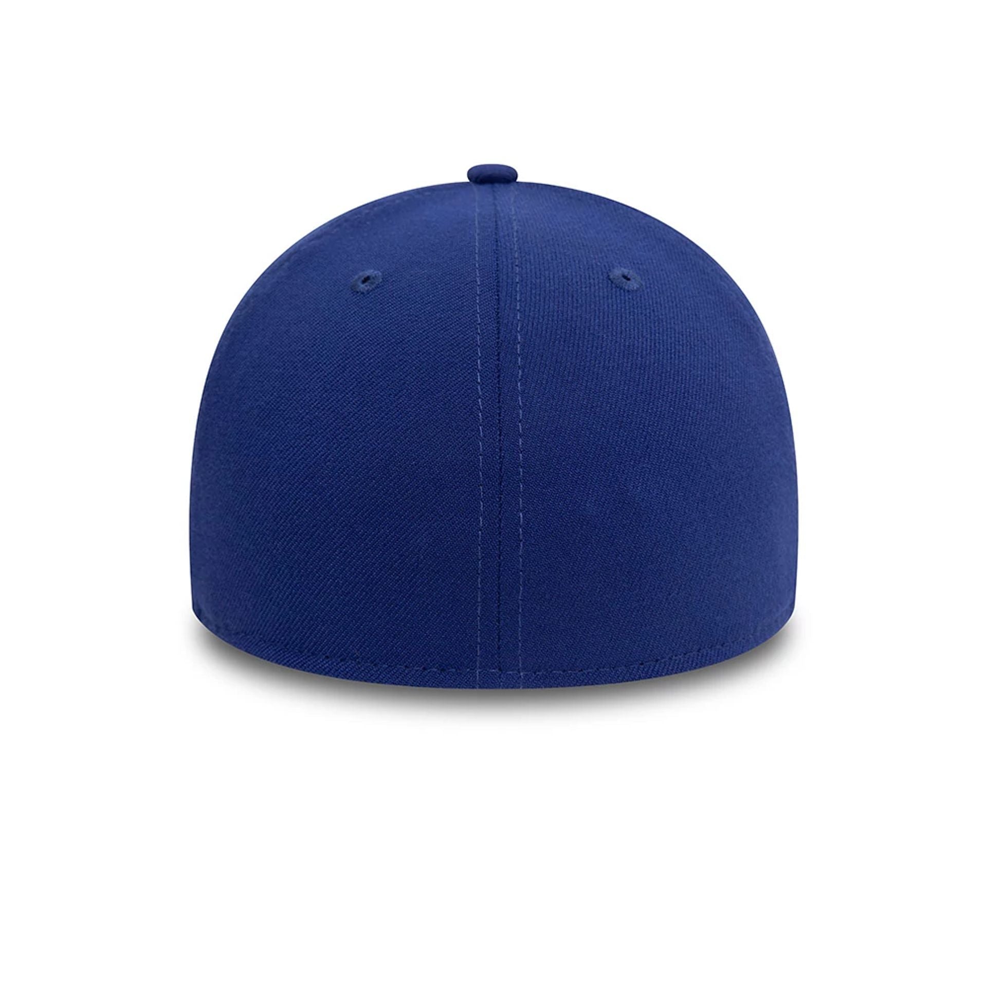 This is a New Era Dark Blue 39THIRTY Stretch Fit Cap 7