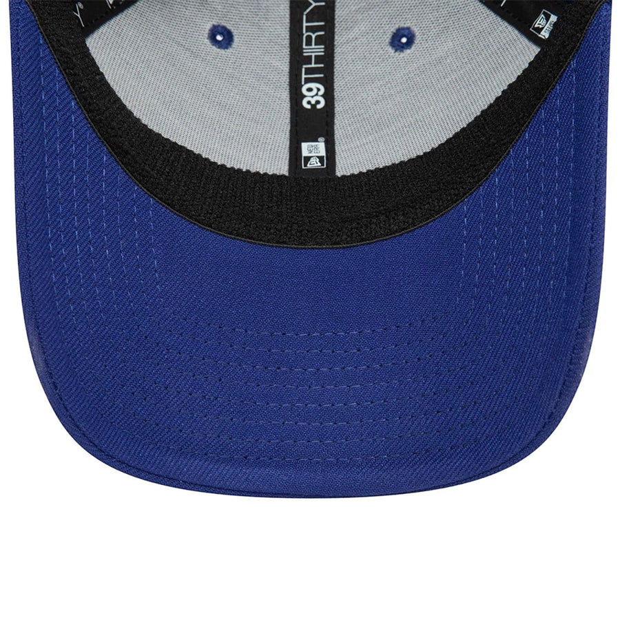 This is a New Era Dark Blue 39THIRTY Stretch Fit Cap 6