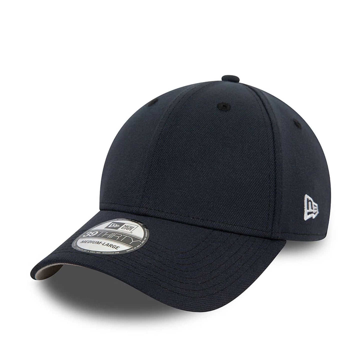 This is a New Era Navy 39THIRTY Stretch Fit Cap 1