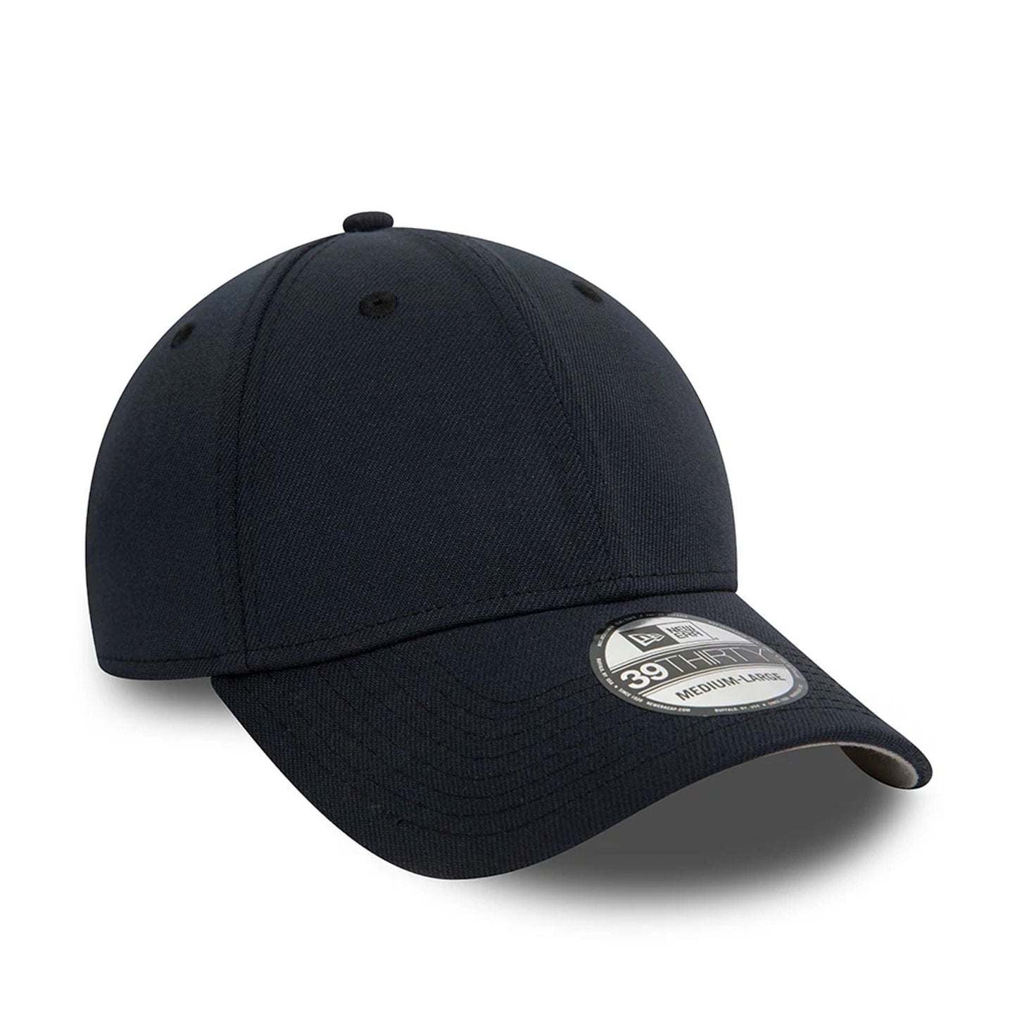 This is a New Era Navy 39THIRTY Stretch Fit Cap 4