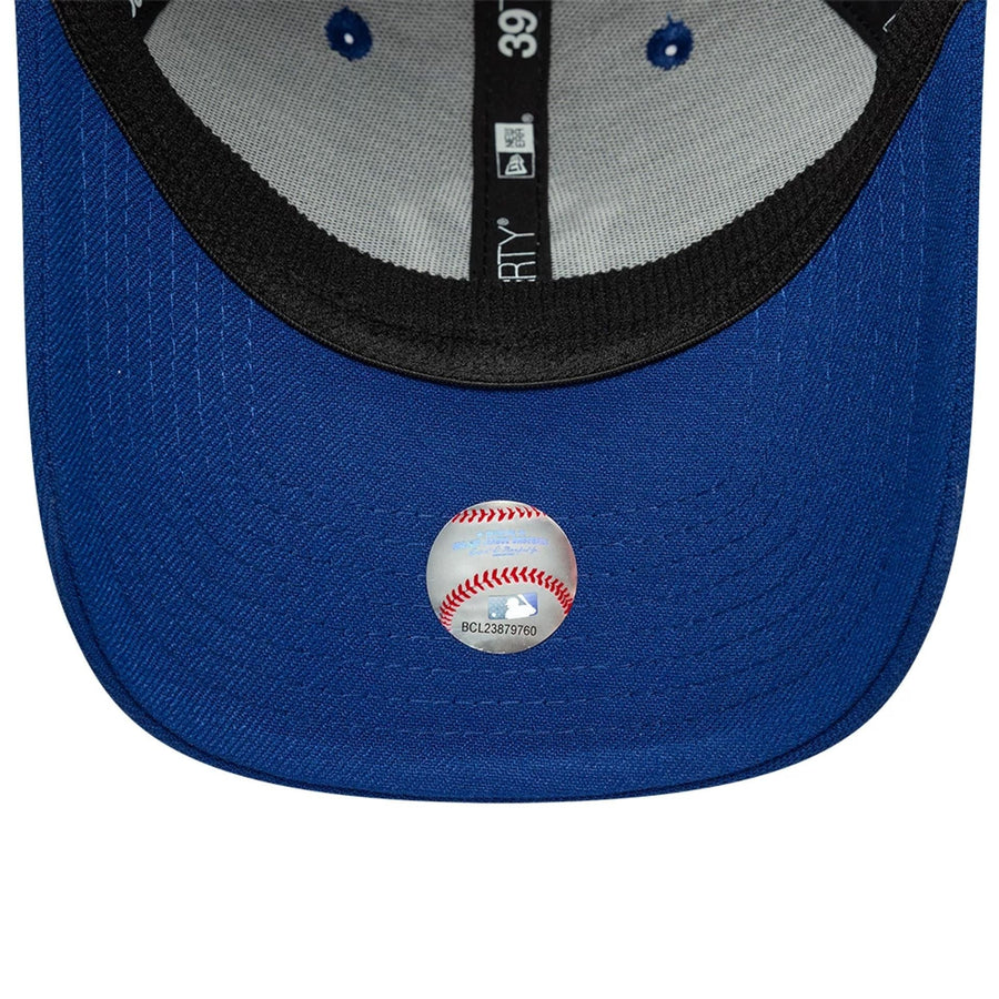 This is a New York Yankees MLB Blue 39THIRTY Stretch Fit Cap 7