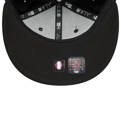 This is a Milwaukee Bucks NBA 9FIFTY Highlights Black 9FIFTY Snapback Adjustable Cap 5