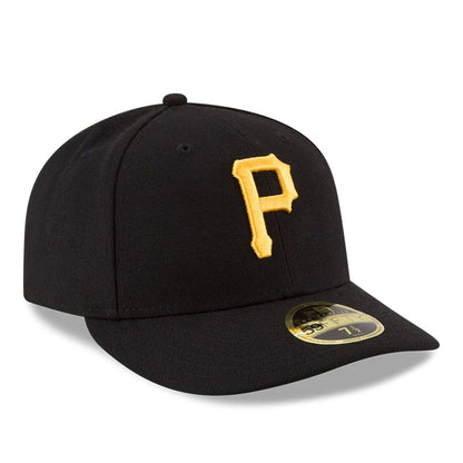 This is a Pittsburgh Pirates Authentic Collection Black Low Profile 59FIFTY Fitted Cap 3
