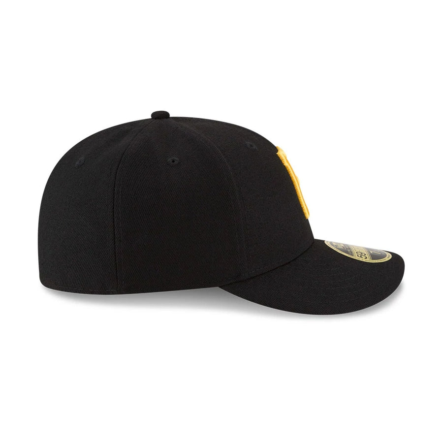This is a Pittsburgh Pirates Authentic Collection Black Low Profile 59FIFTY Fitted Cap 5