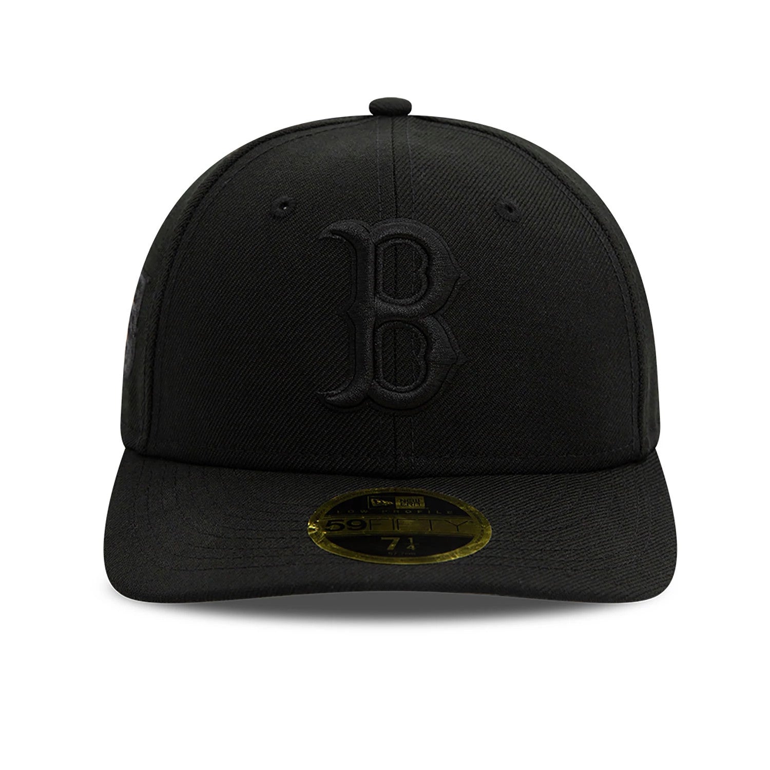 Pictured is this Boston Red Sox MLB Black Low Profile 59FIFTY Fitted Cap 3