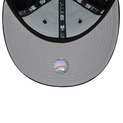 Pictured is this Boston Red Sox MLB Black Low Profile 59FIFTY Fitted Cap 2