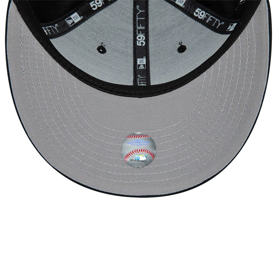 Pictured is this Boston Red Sox MLB Black Low Profile 59FIFTY Fitted Cap 2
