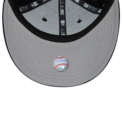 This is a Chicago White Sox MLB Black Low Profile 59FIFTY Fitted Cap 2