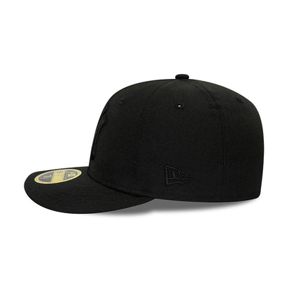 Pictured is this New York Yankees MLB Black Low Profile 59FIFTY Fitted Cap 5
