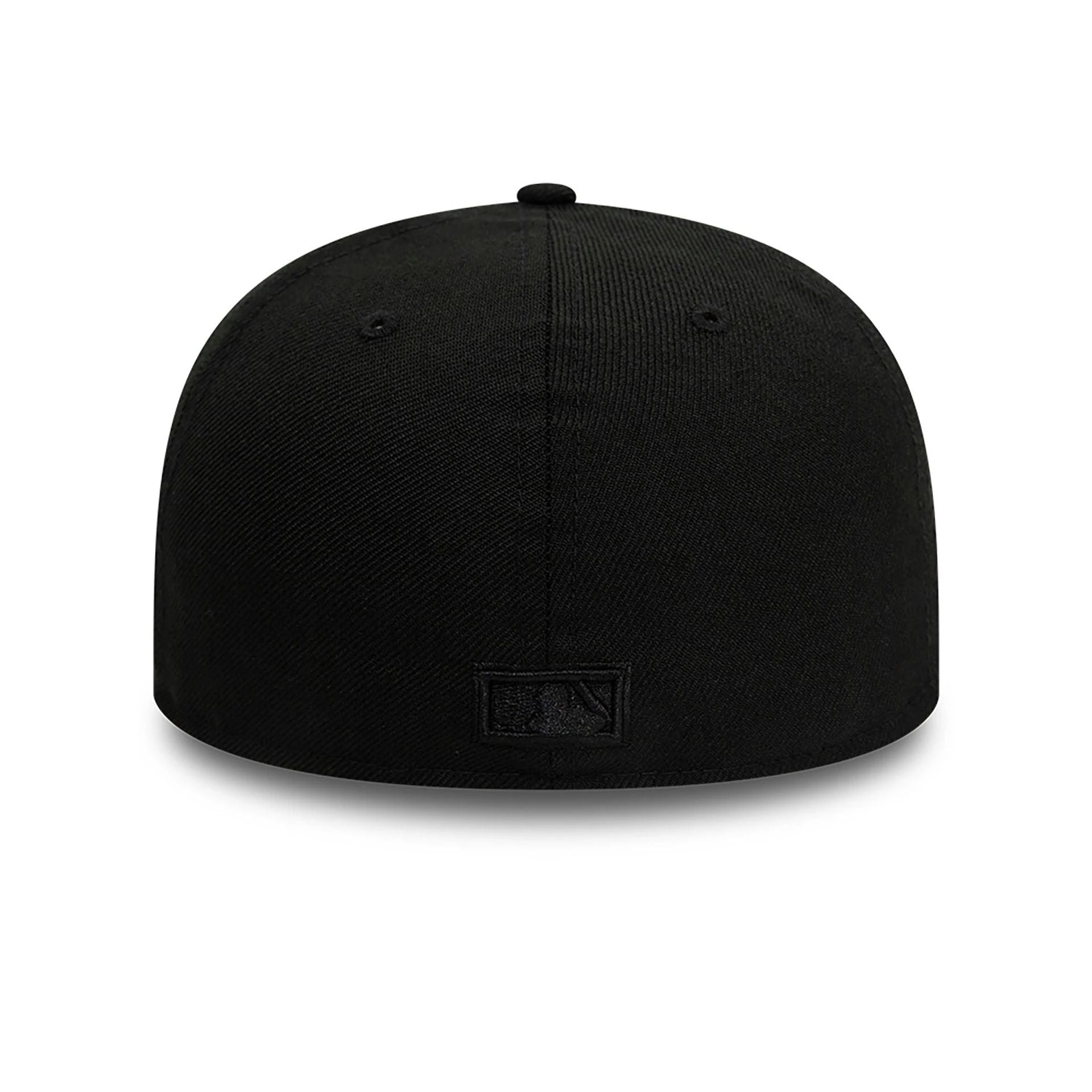 This is a Oakland Athletics MLB Black Low Profile 59FIFTY Fitted Cap 7