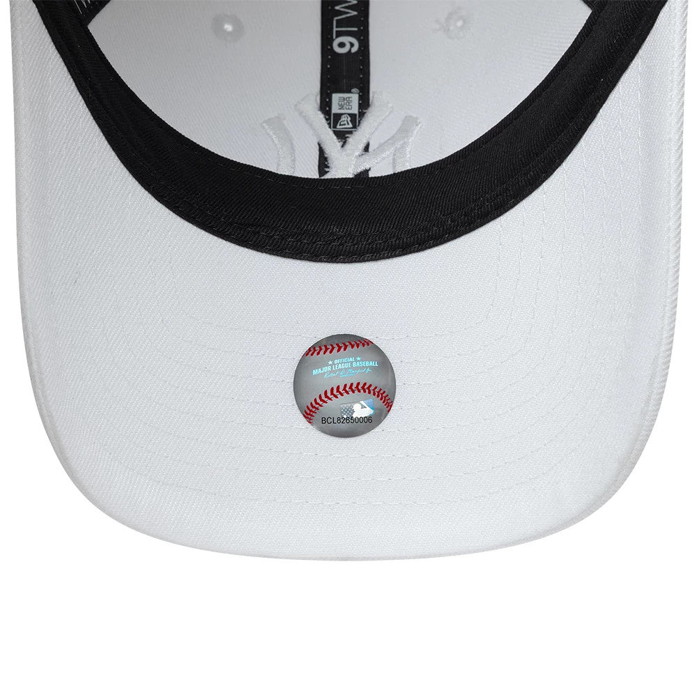Pictured is this MLB New York Yankees 9TWENTY Adjustable cap in white. 7