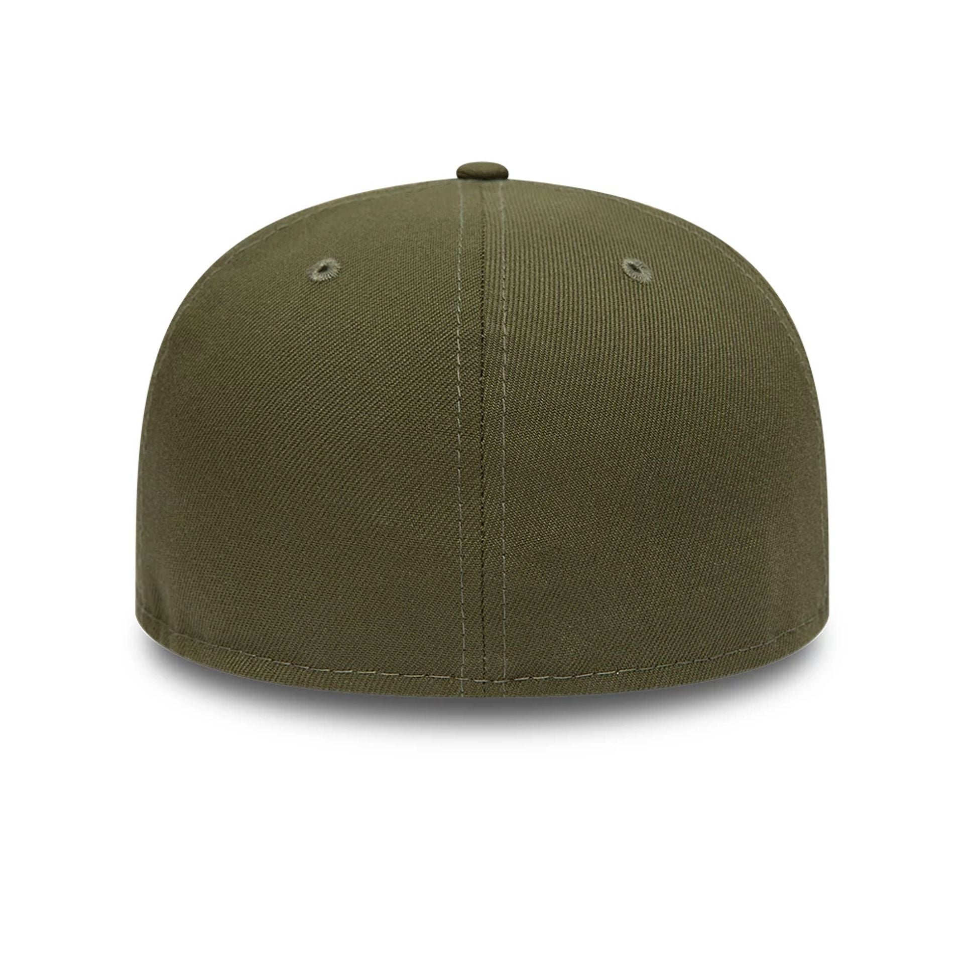 This is a New Era Blank Khaki 59FIFTY Fitted Cap 6