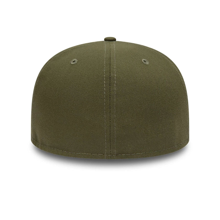 This is a New Era Blank Khaki 59FIFTY Fitted Cap 6