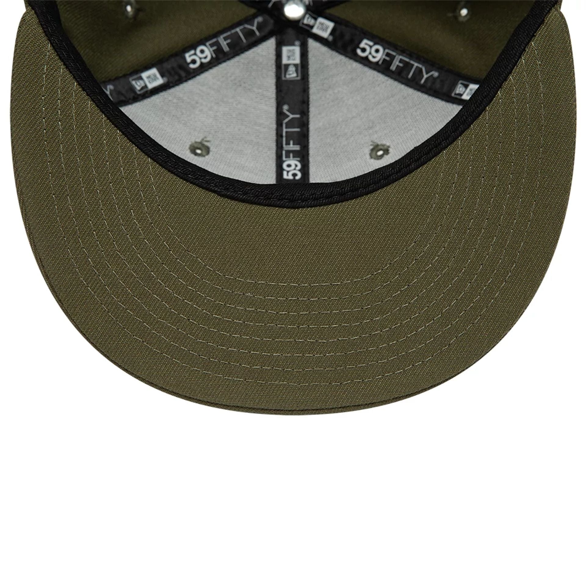 This is a New Era Blank Khaki 59FIFTY Fitted Cap 7