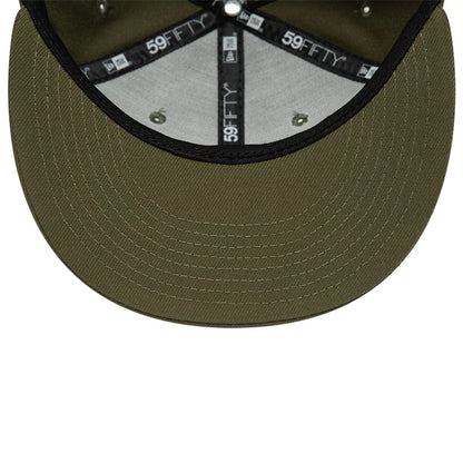 This is a New Era Blank Khaki 59FIFTY Fitted Cap 7