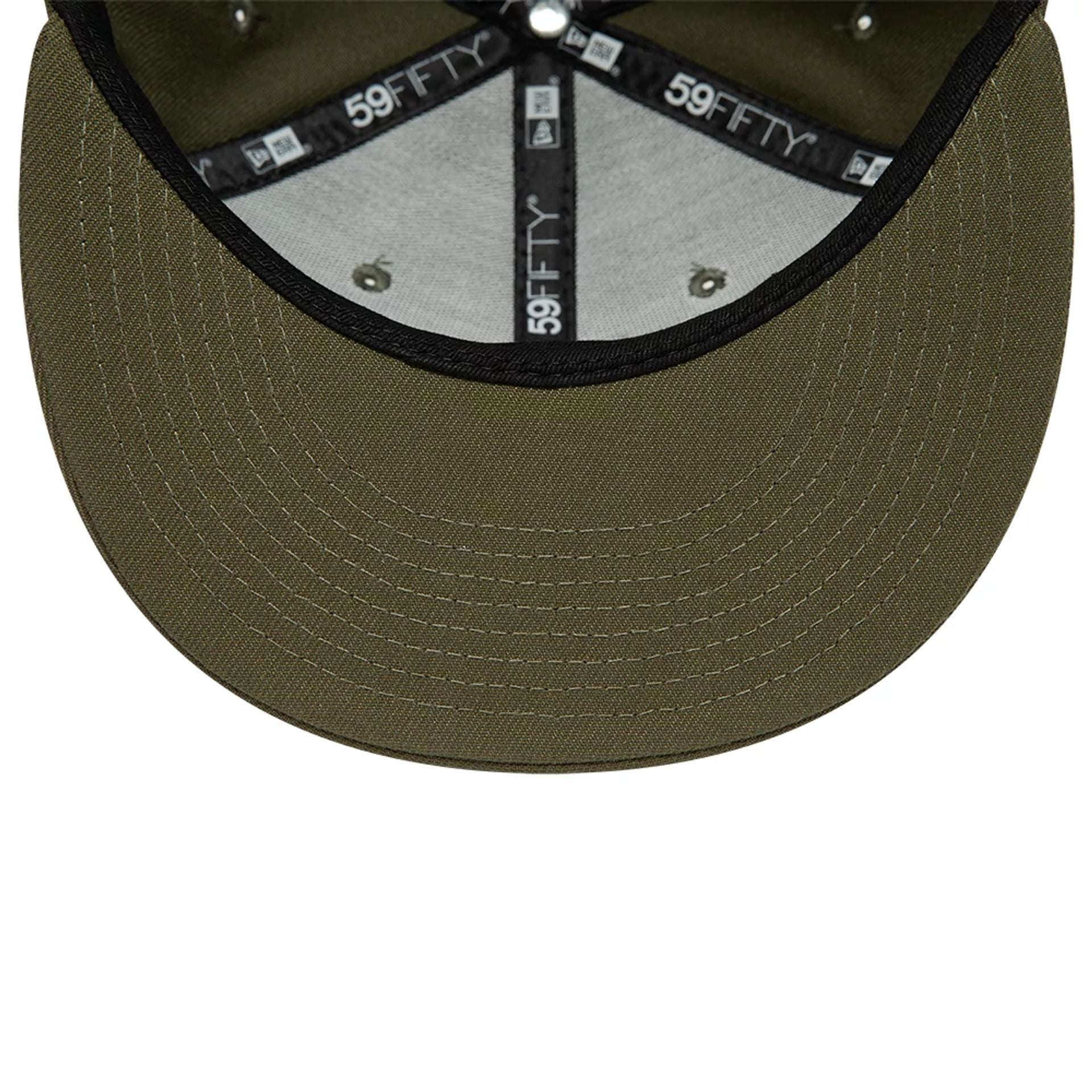 This is a New Era Blank Khaki 59FIFTY Fitted Cap 7