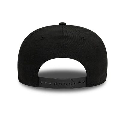 This is a Blank New Era Black Retro Crown 9FIFTY Snapback Cap 7