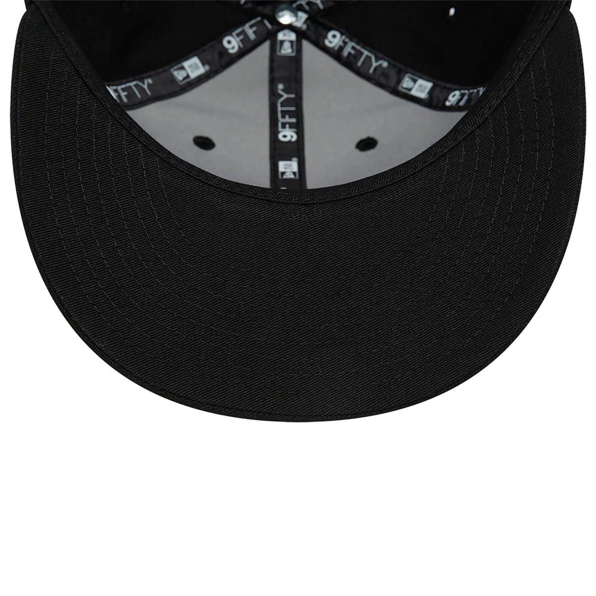 This is a Blank New Era Black Retro Crown 9FIFTY Snapback Cap 6
