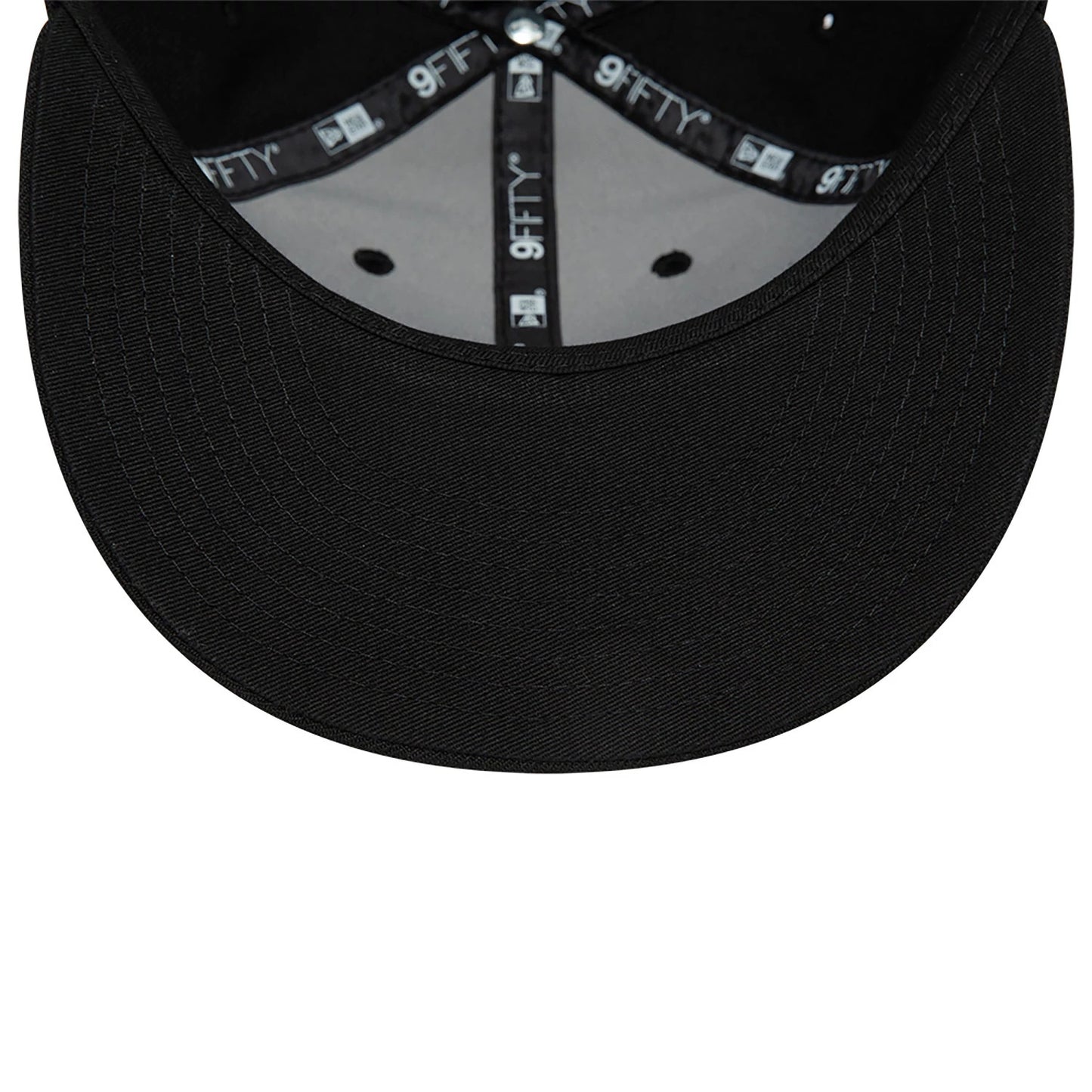 This is a Blank New Era Black Retro Crown 9FIFTY Snapback Cap 6