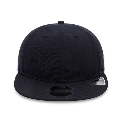 This is a Blank New Era Navy Retro Crown 9FIFTY Snapback Cap 2
