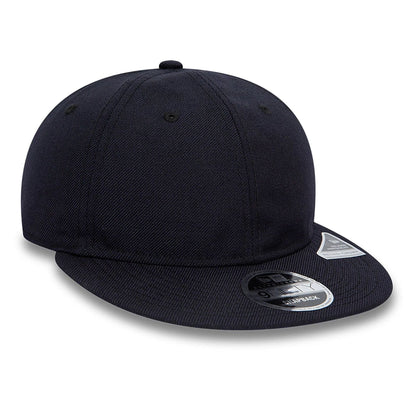 This is a Blank New Era Navy Retro Crown 9FIFTY Snapback Cap 3