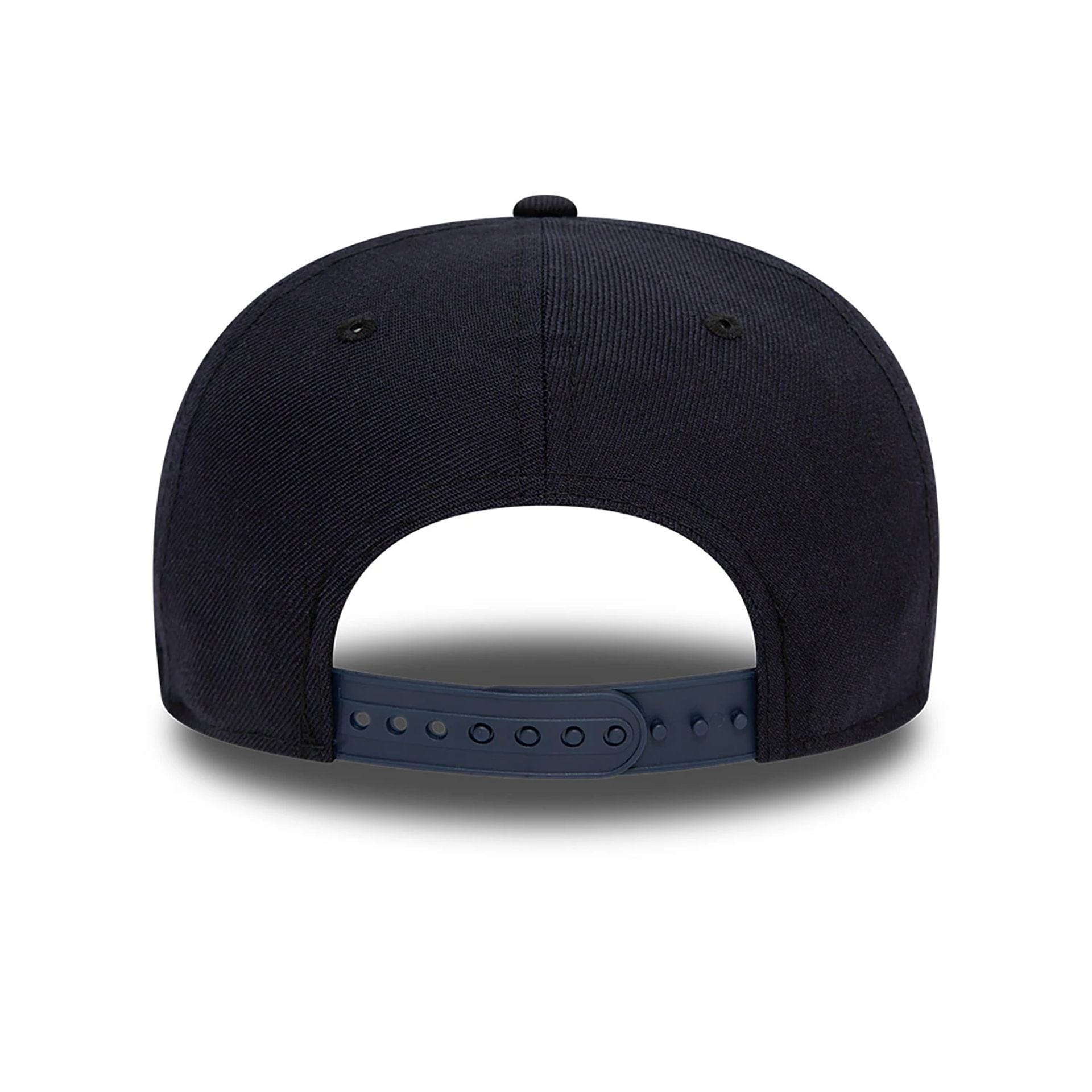 This is a Blank New Era Navy Retro Crown 9FIFTY Snapback Cap 6